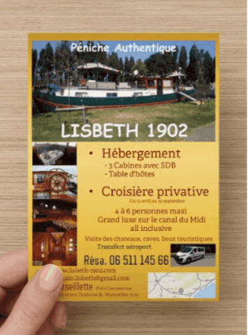 cabine d'hote lisbeth